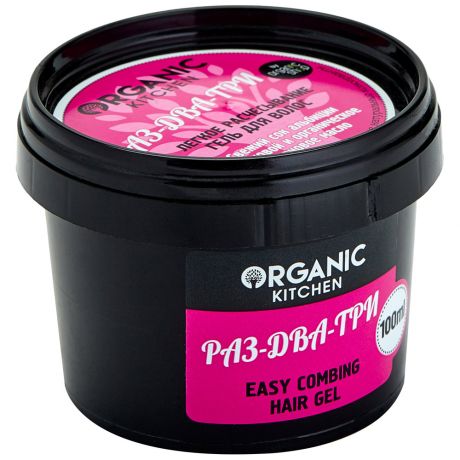 Гель Organic Shop для волос Organic Kitchen Легкое расчесывание Раз-Два-Три 0,1л