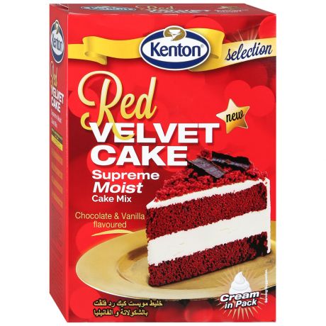 Смесь Kenton для торта красный бархат 0,58кг