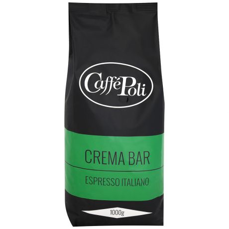 Кофе Caffe Poli Crema Bar в зернах 1 кг