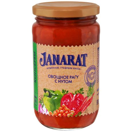 Рагу овощное Janarat с нутом 360 г