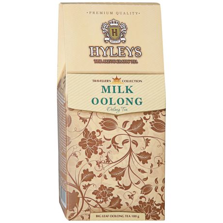 Чай Hyleys Milk зеленый крупнолистовой с ароматом молока 100 г