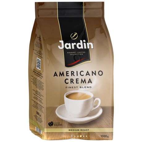 Кофе Jardin Americano Crema в зернах 1 кг