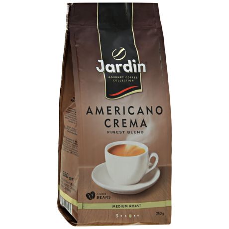 Кофе Jardin Americano Crema в зернах 250 г