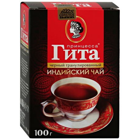 Чай Принцесса Гита Медиум черный гранулированный 100 г