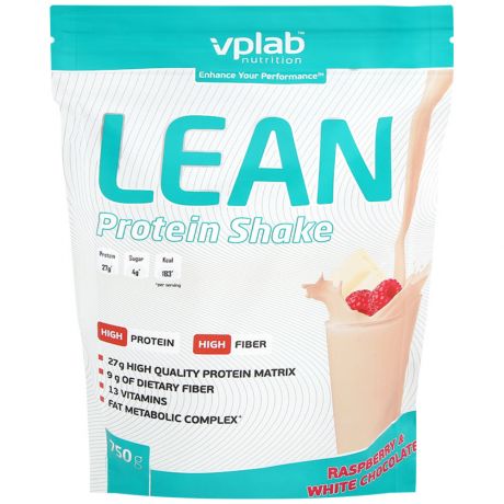 Протеин VpLab Lean Protein малина и белый шоколад 0,75кг