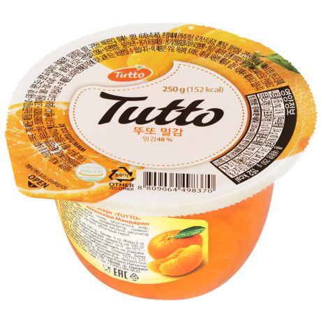 Десерт Tutto японский мандарин 250 г