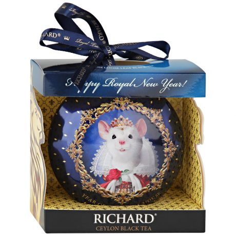 Чай Richard Year of the Royal Mouse Королева черный крупнолистовой 20 г