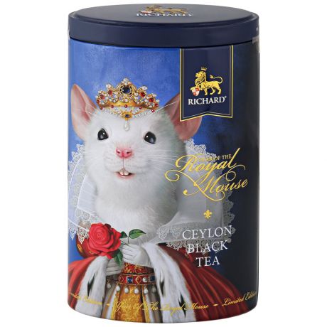 Чай Richard Year of the Royal Mouse Королева черный крупнолистовой 80 г