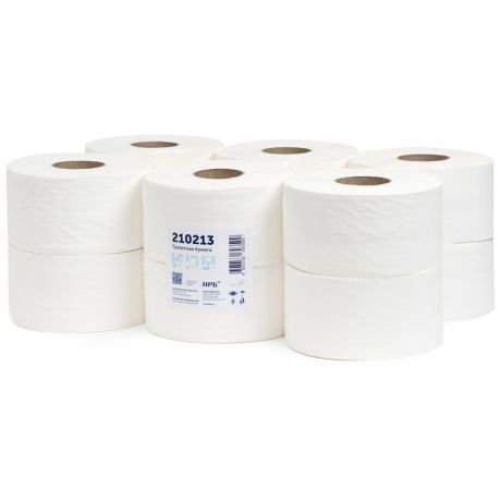 Бумага туалетная Premium 2-слойная 12 рулонов