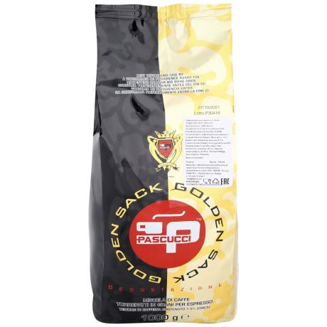 Кофе Pascucci Golden Sack в зернах 1 кг