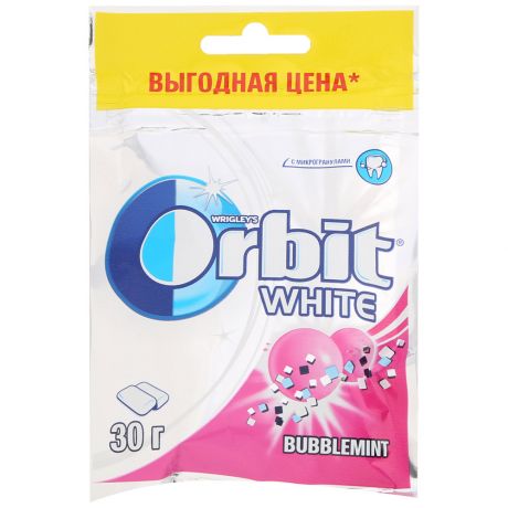 Жевательная резинка Orbit Bubblemint 30г