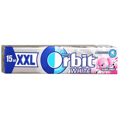 Жевательная резинка Orbit XXL Bubblemint 20,4г