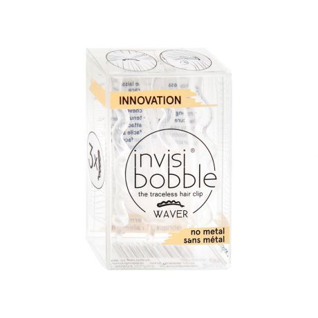 Заколка invisibobble WAVER Crystal Clear 3 штуки