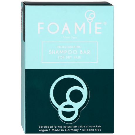 Шампунь Foamie Aloe Spa твердый для сухих волос