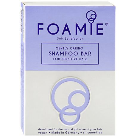 Шампунь Foamie Soft Satisfaction твердый для тонких волос