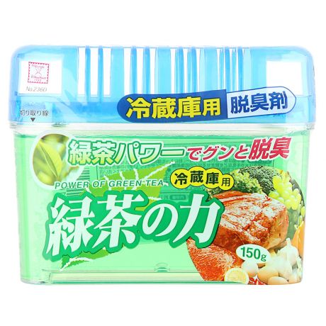 Поглотитель запахов для холодильника Kokubo с экстрактом зеленого чая 150 г