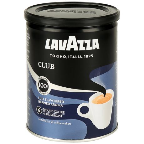 Кофе Lavazza Club молотый 250 г