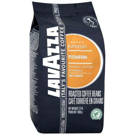 Кофе Lavazza Pienaroma в зернах 1 кг