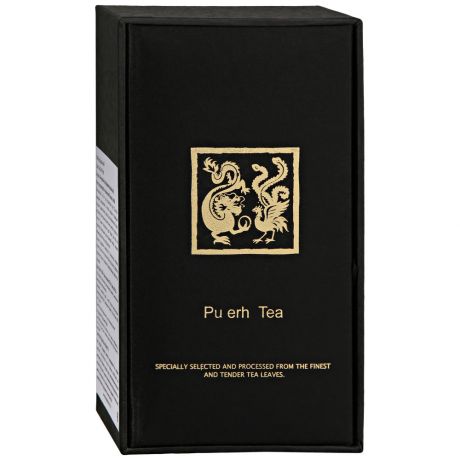 Чай ЛунФэн Дракон и Феникс Pu erh Tea черный 100 г