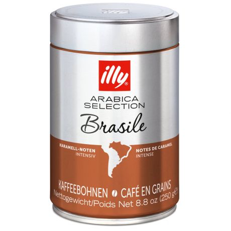 Кофе illy Arabica Selection Brasile в зернах 250 г
