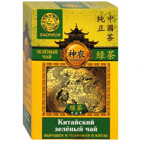 Чай Shennun зеленый крупнолистовой 100 г