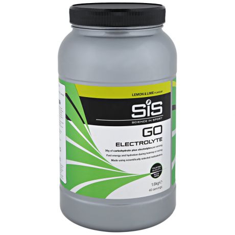 Напиток SiS углеводный с электролитами в порошке GO Electrolyte Powder вкус Лимон Лайм 1,6кг