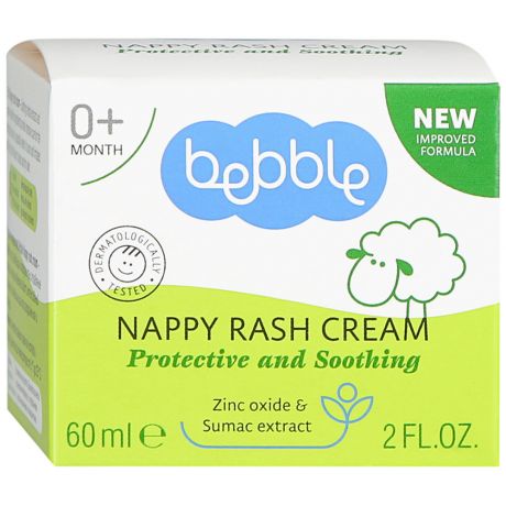 Крем от опрелостей детский Bebble Nappy Rash Cream 104 мл