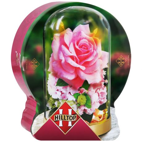 Чай Hilltop Подарок Цейлона Весенняя фантазия Волшебная роза черный крупнолистовой 100 г