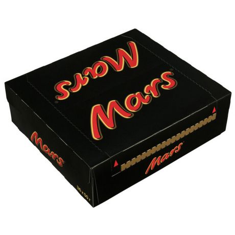 Батончик шоколадный Mars 50 г (36 штук)