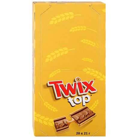 Печенье Twix top 21 г (20 штук)