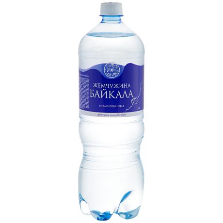 Вода минеральная Baikal Pearl природная питьевая столовая негазированная 1.5 л