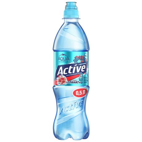 Напиток негазированный Aqua Minerale Active Гранат 0.5 л