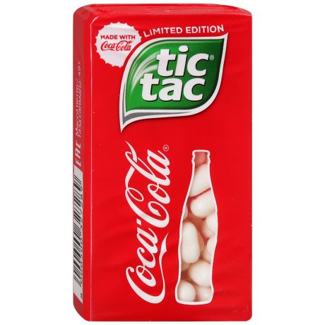 Драже Tic Tac со вкусом Coca-Cola 49 г