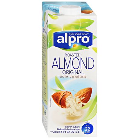 Напиток миндальный Alpro обогащенный кальцием и витаминами 1 л