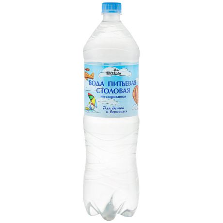 Вода для детей ВкусВилл природная питьевая 1.5 л