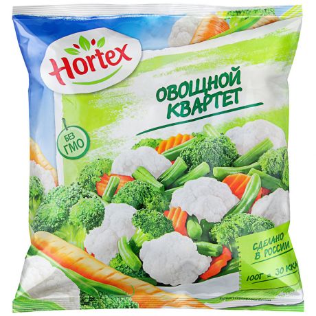Смесь овощная Hortex Овощи для жарки квартет замороженная 400 г