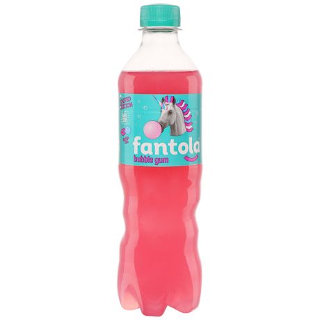 Напиток Черноголовка сильногазированный Fantola Bubble Gum 500 мл