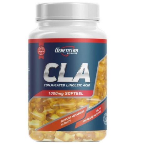 Конъюгированная линолевая кислота CLA GeneticLab Nutrition 60 капсул
