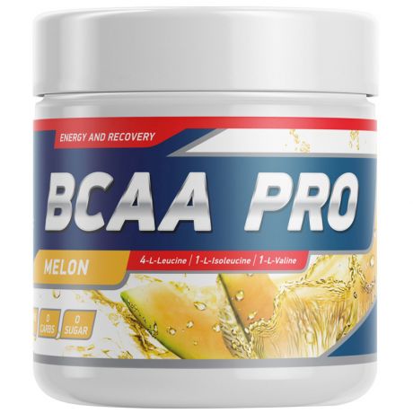 Аминокислоты BCAA Pro GeneticLab Nutrition со вкусом дыни 250 г