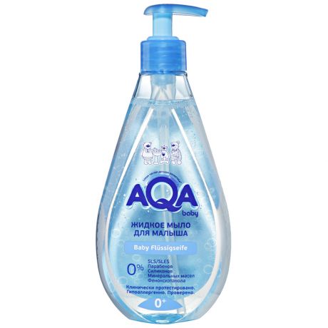 Жидкое мыло для малыша AQA baby 400 мл