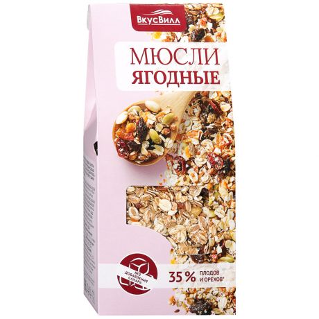 Мюсли ВкусВилл Ягодные 375 г