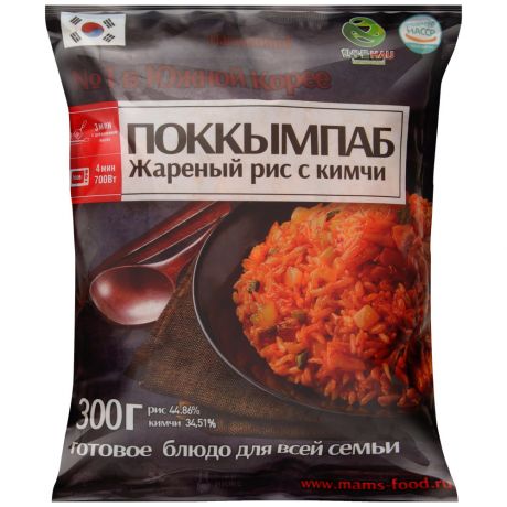 Жареный рис Hanwoomul с кимчи 300 г