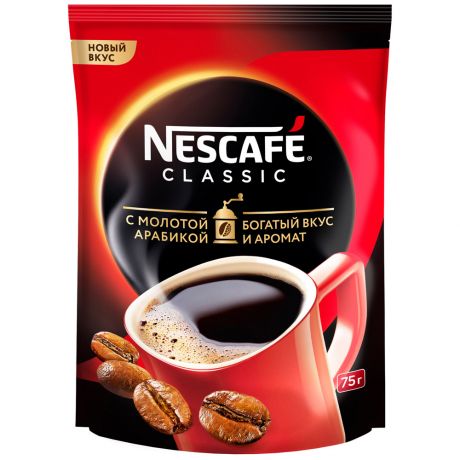 Кофе Nescafe Classiс растворимый порошкообразный 75 г