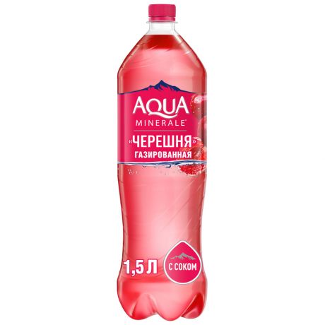 Напиток среднегазированный Aqua Minerale с соком Черешня 1.5 л
