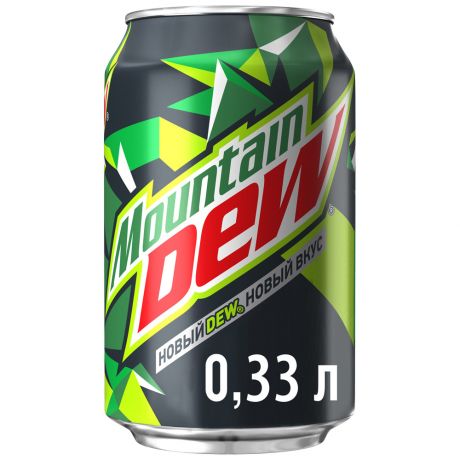 Напиток газированный Mountain Dew 0.33 л