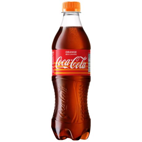 Напиток Coca-Cola Orange (Апельсин) Zero 0.5 л