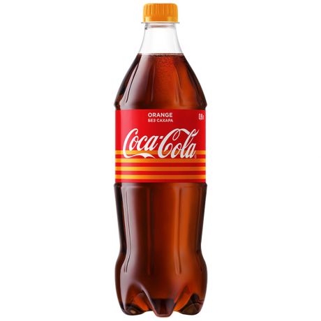 Напиток Coca-Cola Orange (Апельсин) Zero 0.9 л