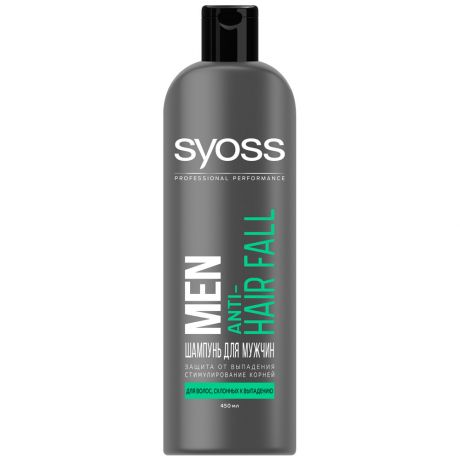 Шампунь Syoss Men Anti-Hair Fall для волос склонных к выпадению 500 мл