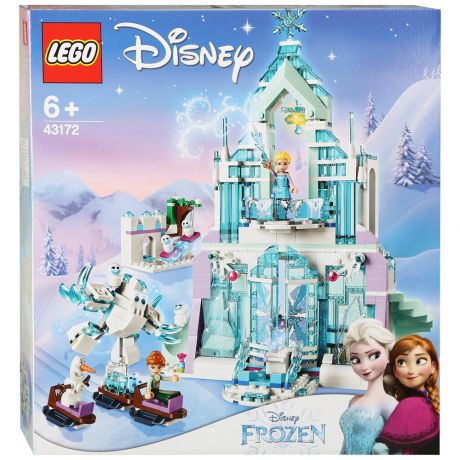 Конструктор Lego Принцессы Дисней Волшебный ледяной замок Эльзы 43172 (701 деталь)