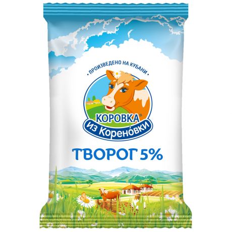 Творог Коровка из Кореновки 5.0% 180 г